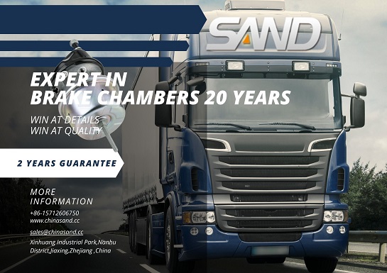 What materials are used in the construction of the disc brake chamber?