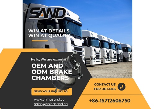 What are the components of a wedge brake chamber?